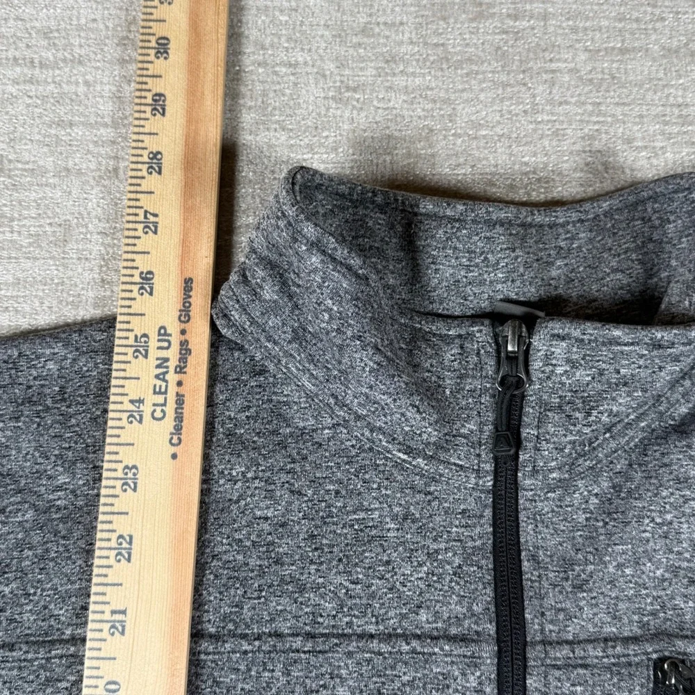 NEW Eddie Bauer 1/4 Zip L/S Pullover Mens L Gray First Ascent Performance Top